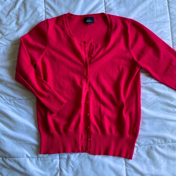 Cardigan XL Pink Buttondown - Picture 2 of 4